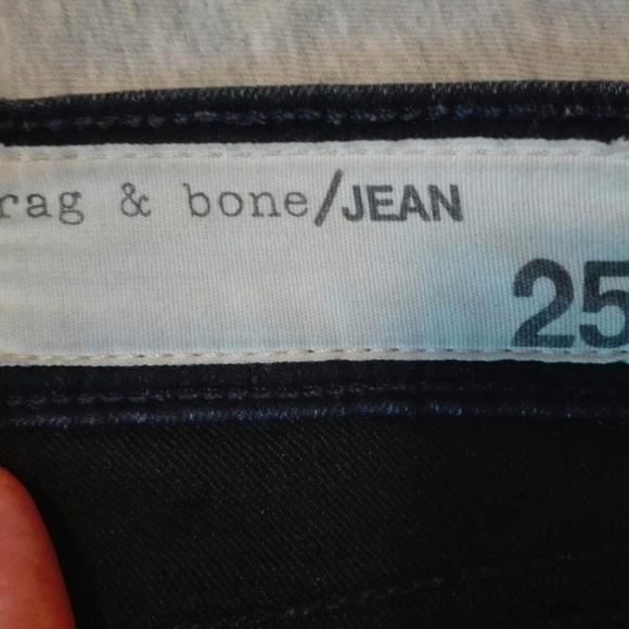 Rag and bone skinny jeans size 25 navy blue - Picture 5 of 8